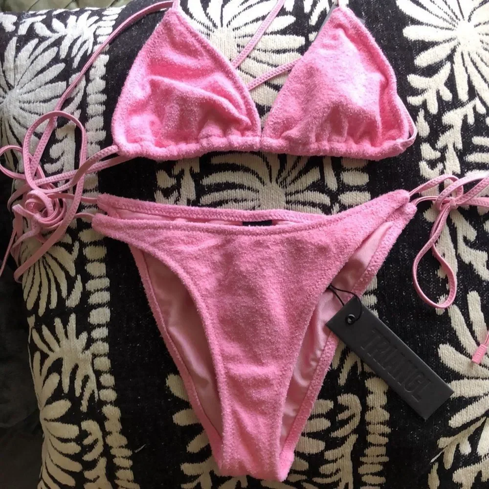 TRIANGL VINCA - TERRY FLOSS BIKINI SET NO BAG NEW WITH TAGS - Picture 2 of 8